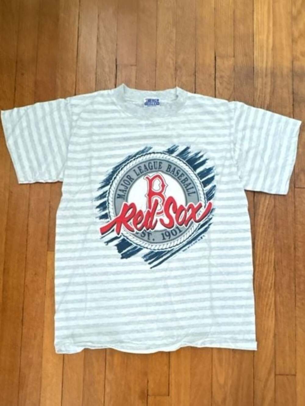 Vintage 1990s Boston Red Sox Major League Baseball Graphic T-Shirt